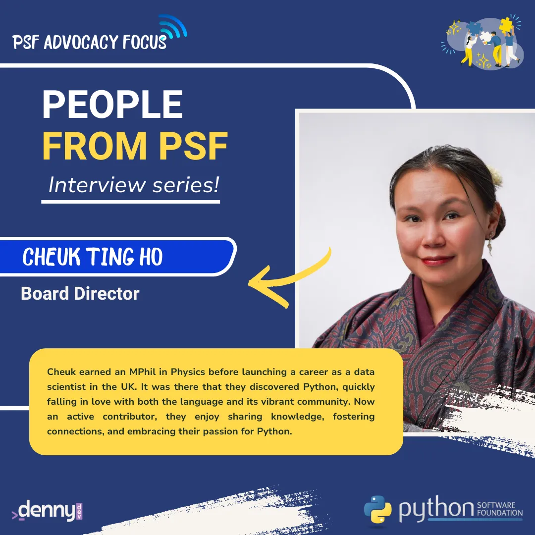 People from PSF: Meet Cheuk Ting Ho